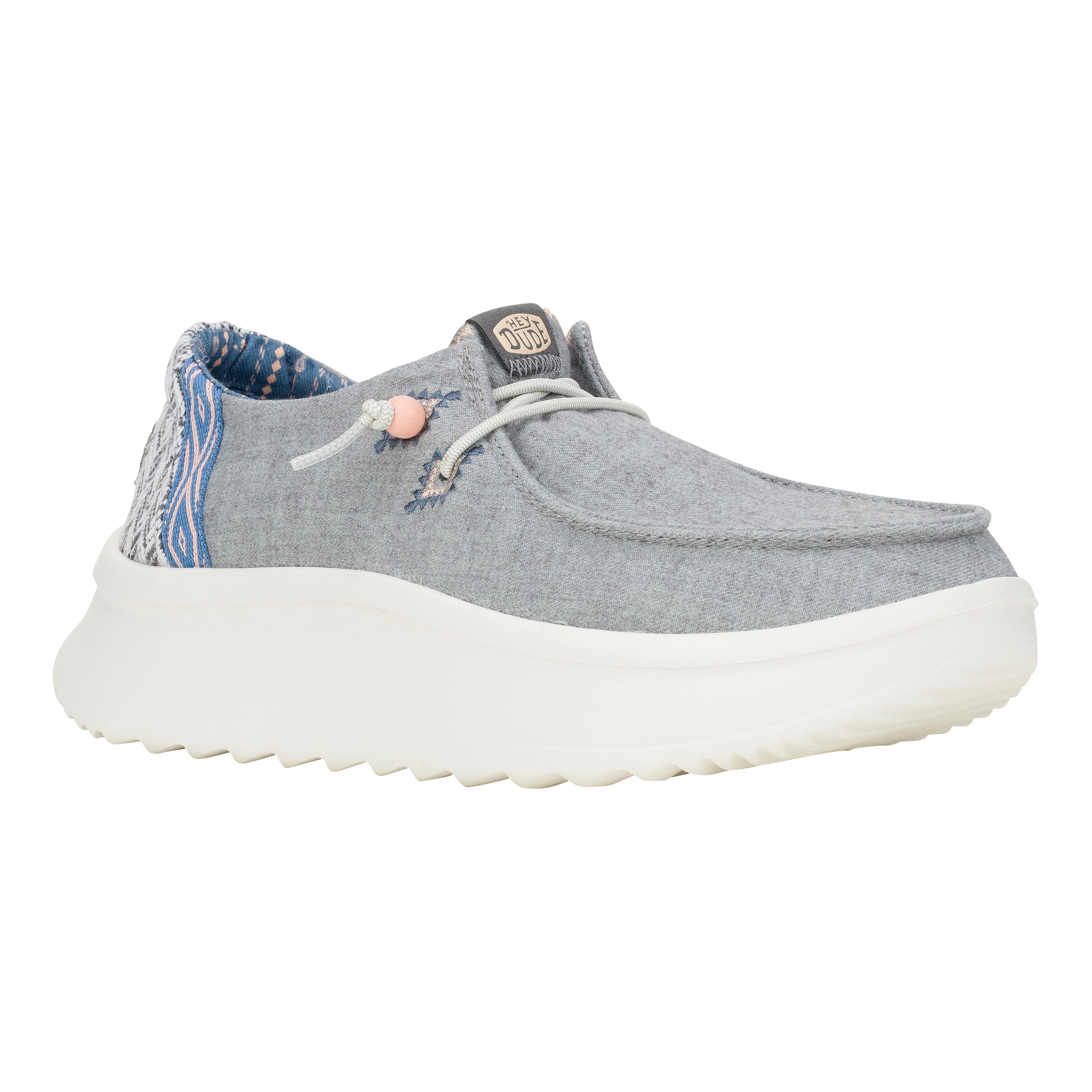 Wendy Peak Chambray Woven - Grey