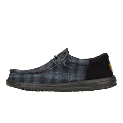 Wally Funk Waffle - Black Plaid