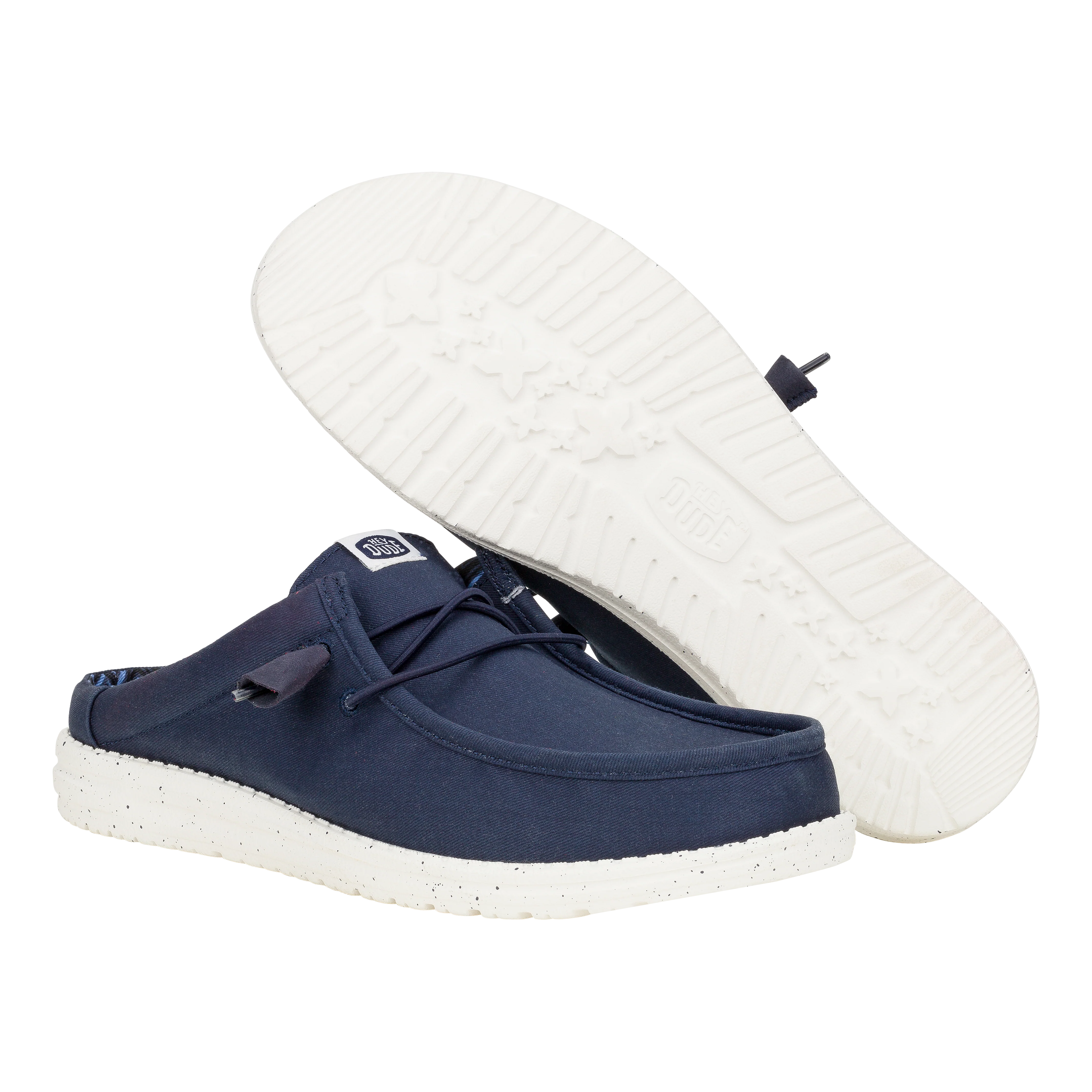 Wally Slip Stretch Canvas - Navy