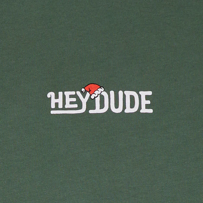 HEYDUDE Santa Fish Tee - Pine