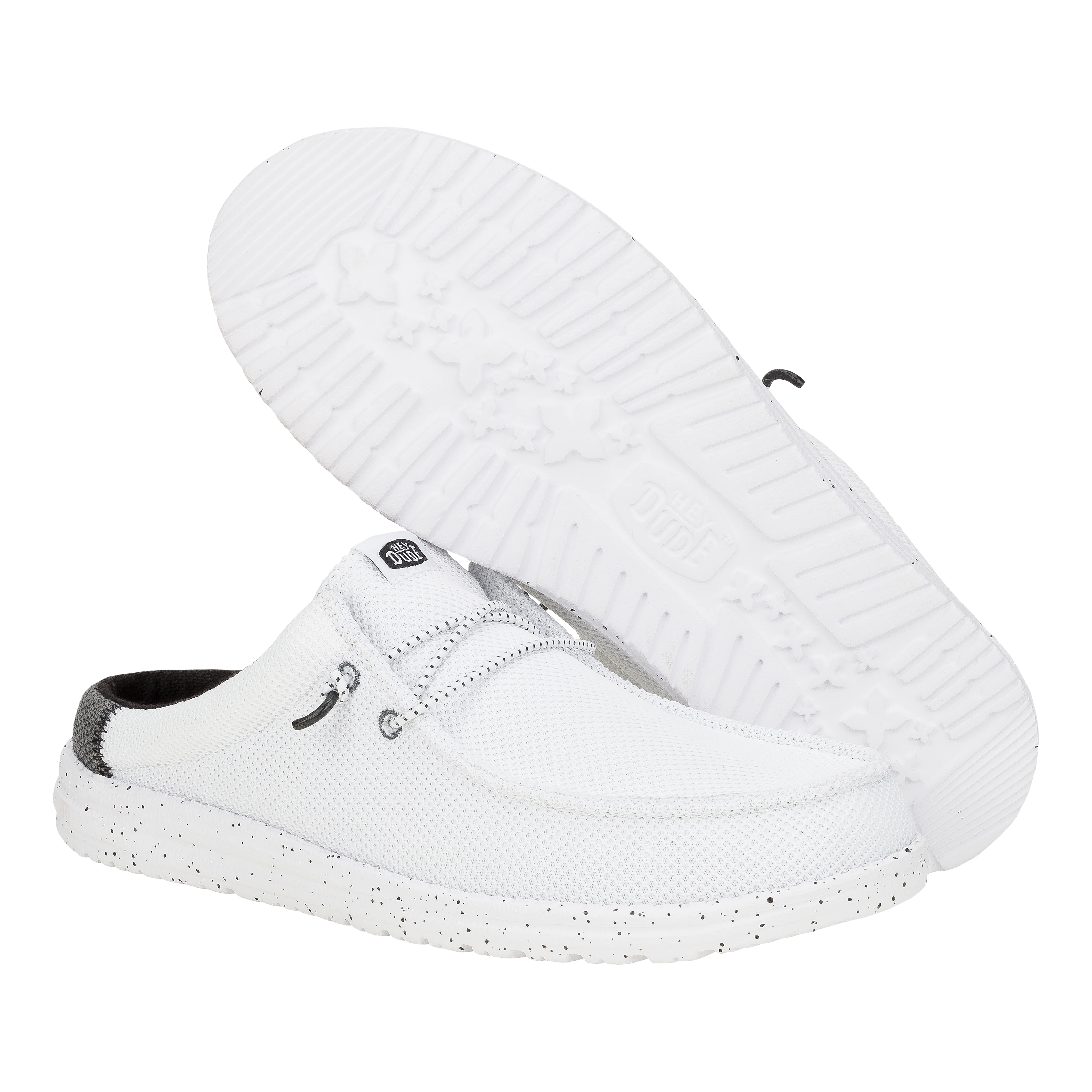 Wally Slip Varsity - White/Black