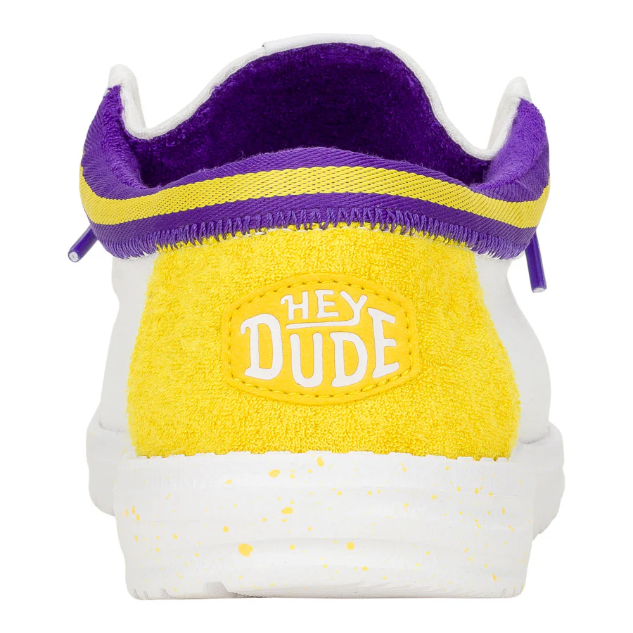 Wally Varsity Jersey - White Yellow