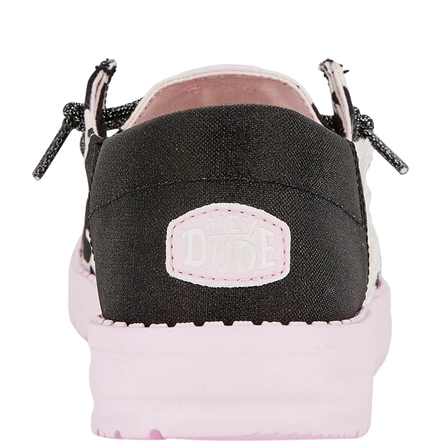 Wendy Funk Cow - Black/Pink