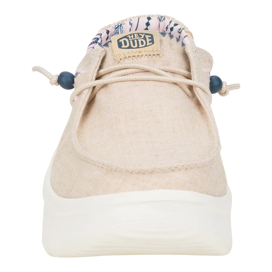 Wendy Peak Chambray Woven - Tan