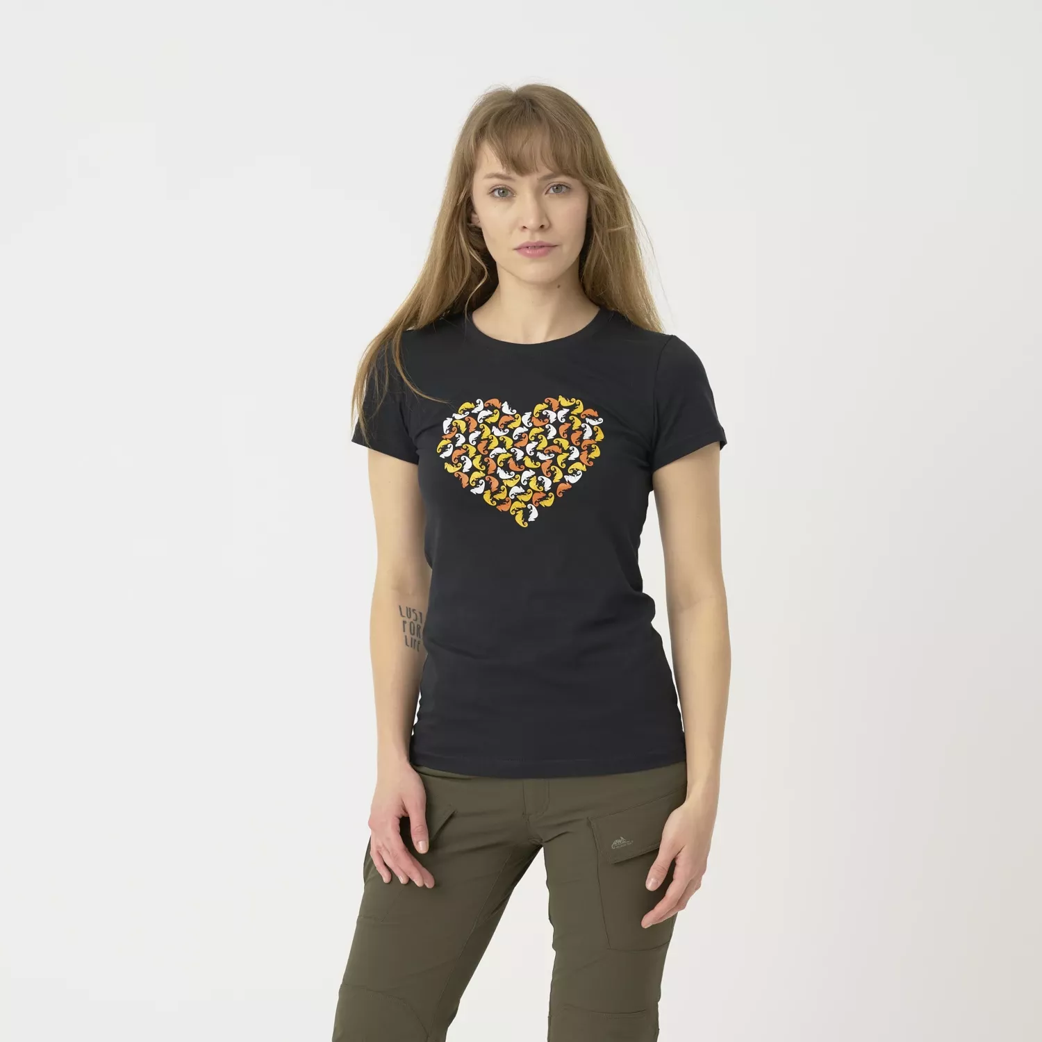 Women's T-shirt (Heart)