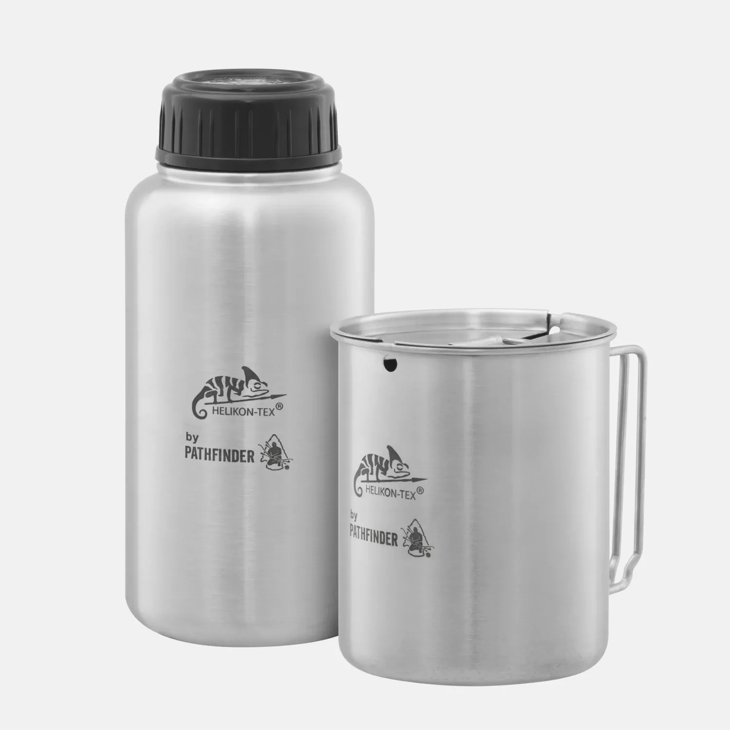 Pathfinder Bottle & Cup - Stainless Steel