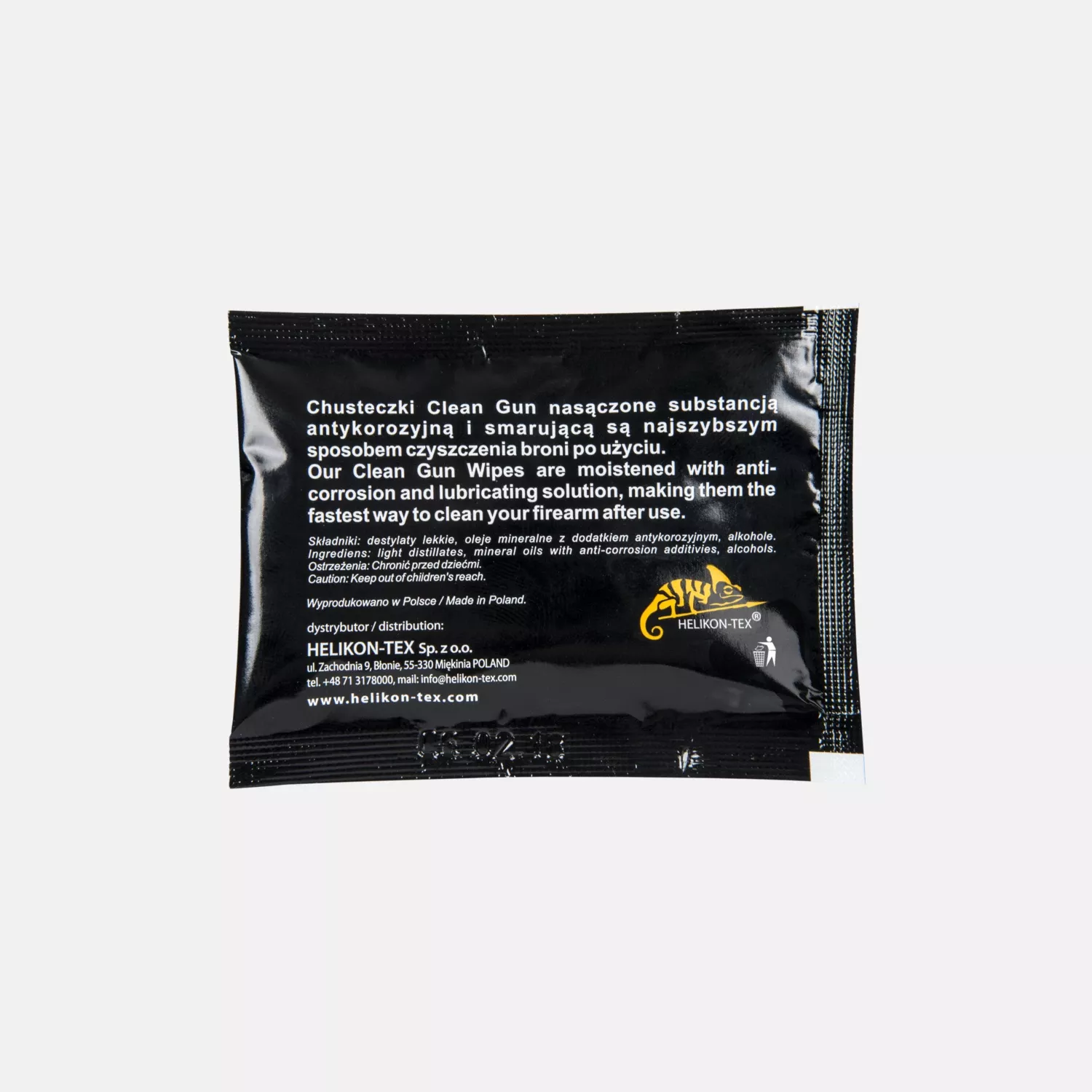 Weapon Cleaning Wipes