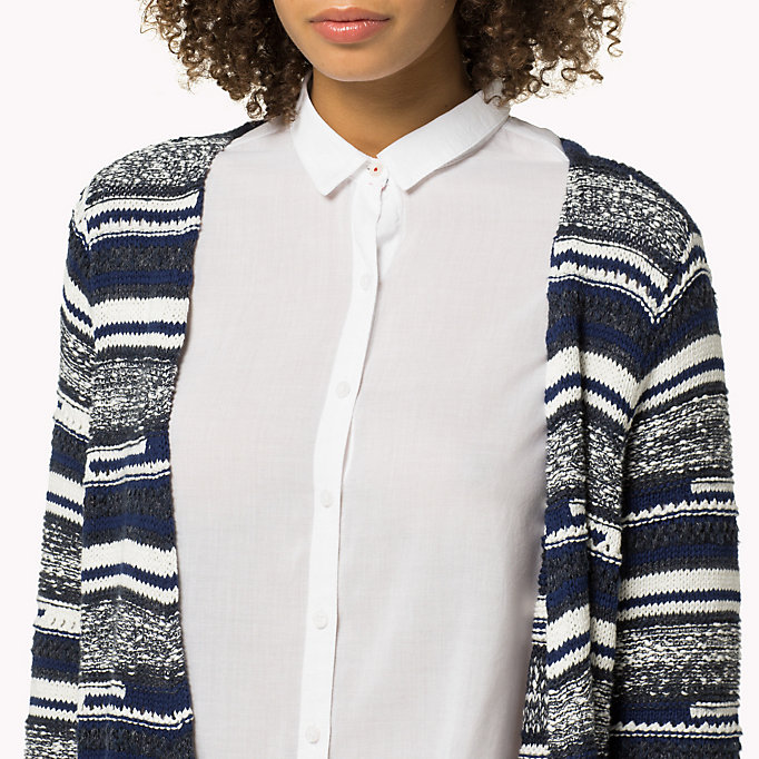 Tommy Hilfiger Twisted Cotton Cardigan