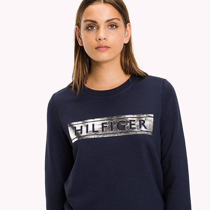 Tommy Hilfiger Foil Print Sweatshirt