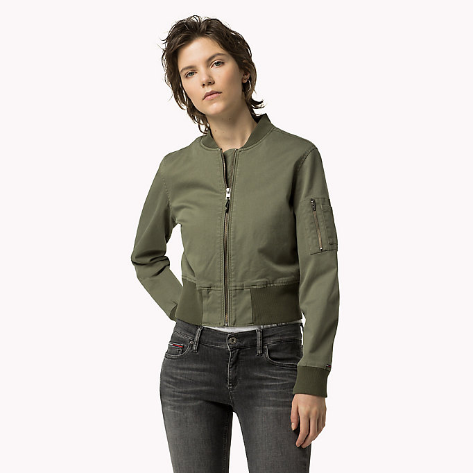 Tommy Hilfiger Cropped Cargo Jacket