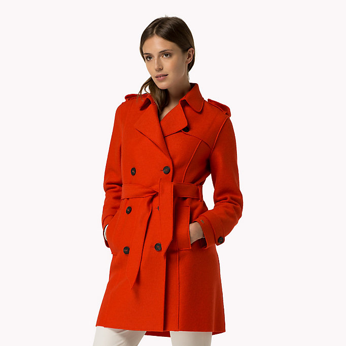 Tommy Hilfiger Boiled Wool Coat