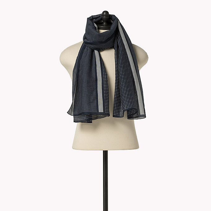 Tommy Hilfiger Cotton Silk Scarf
