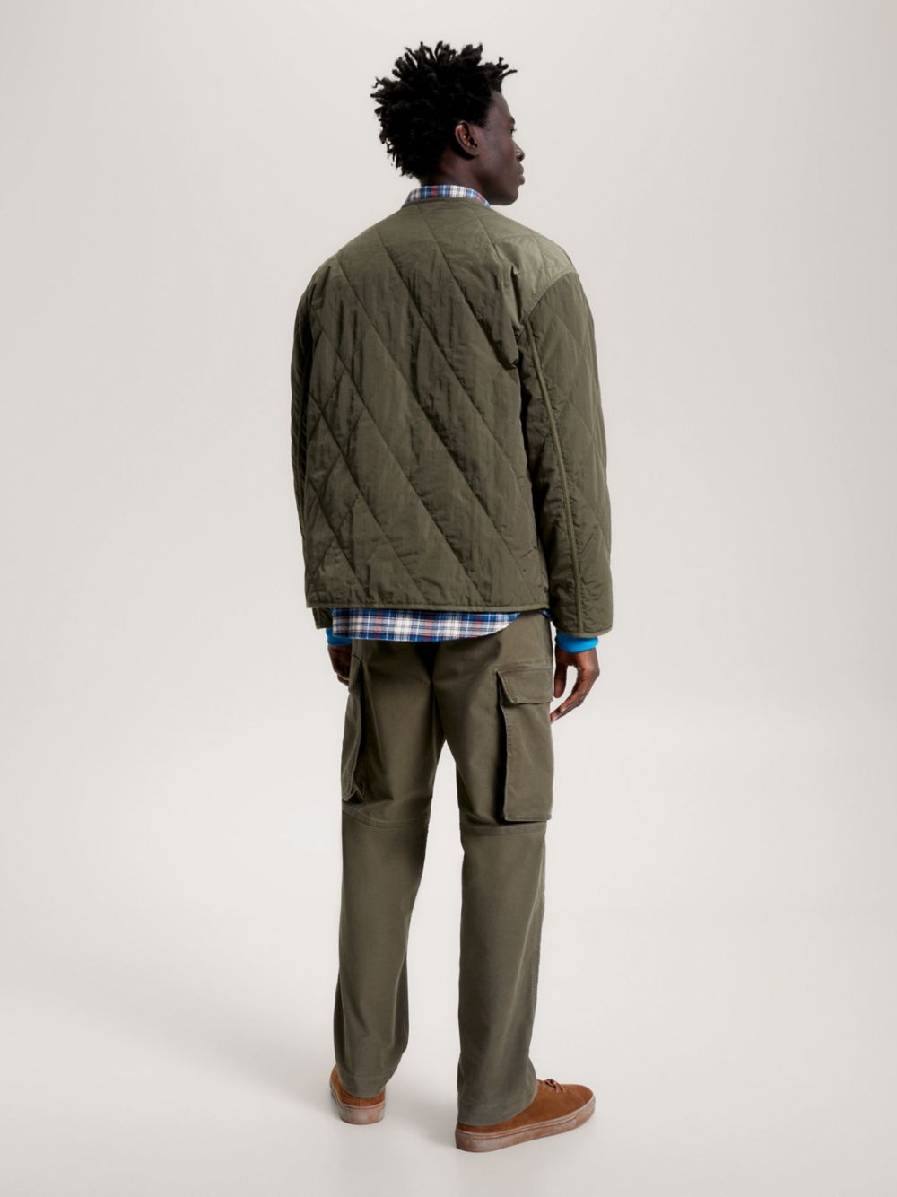 Packable Quilted Liner Jacket - Army Green