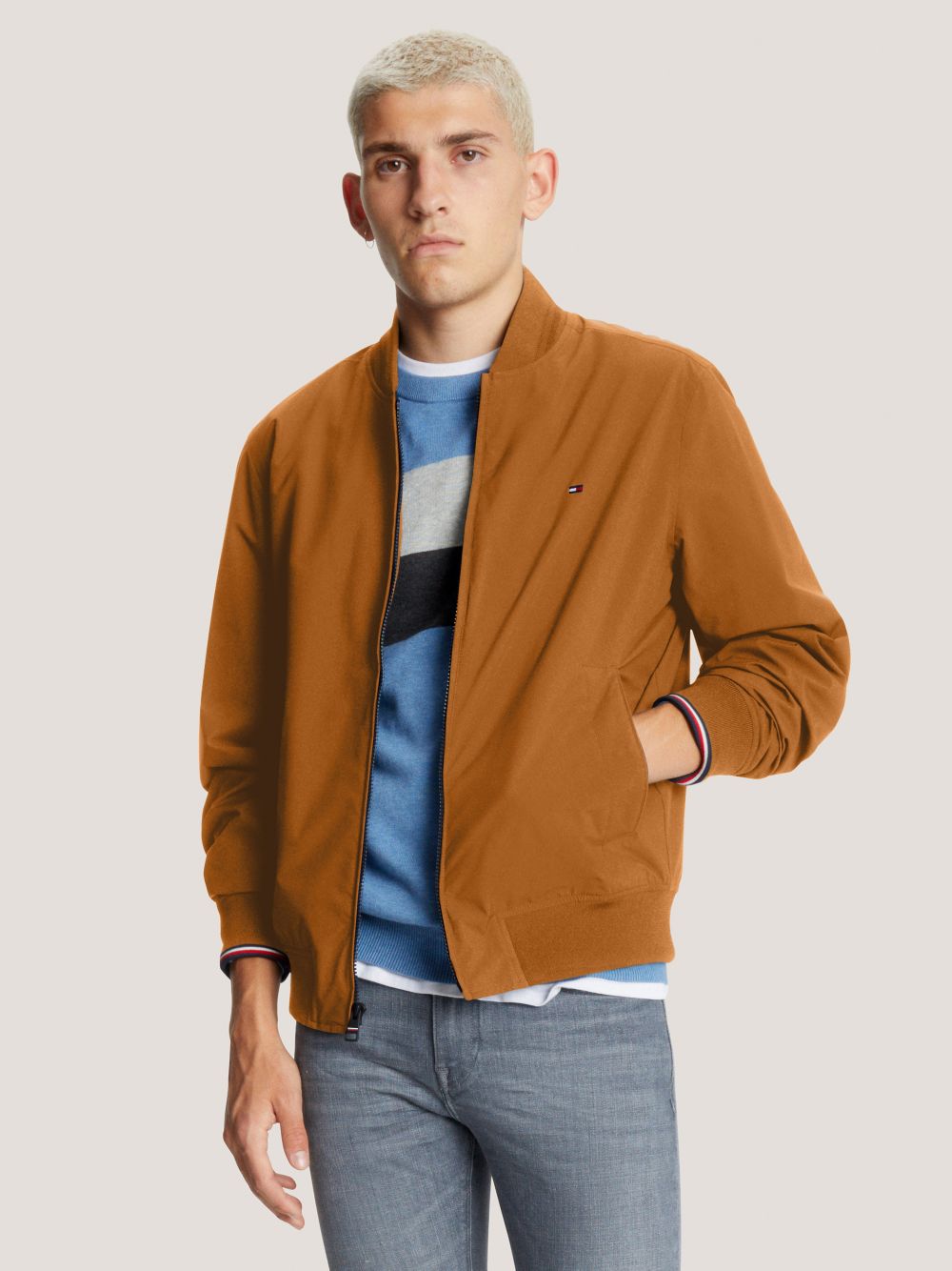 Lightweight Bomber Jacket - Golden Rays