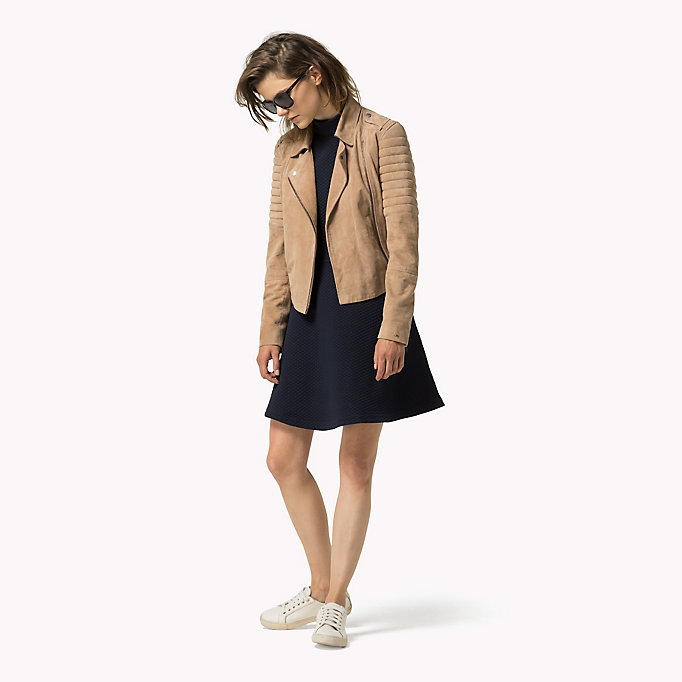 Tommy Hilfiger Suede Biker Jacket