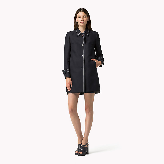 Tommy Hilfiger A-line Coat