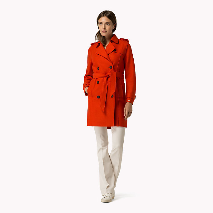 Tommy Hilfiger Boiled Wool Coat