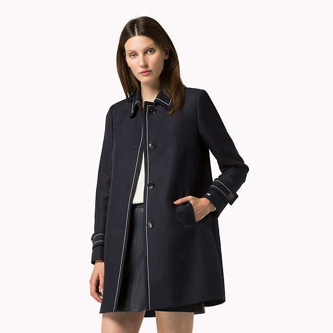 Tommy Hilfiger A-line Coat