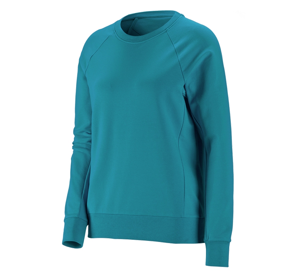 e.s. Sweatshirt cotton stretch, Damen