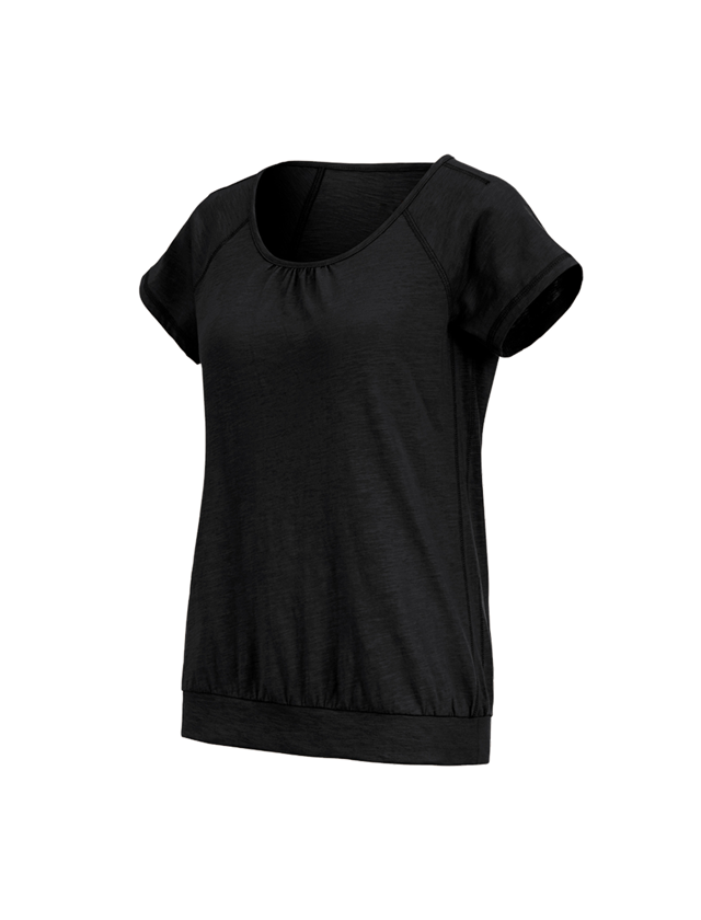 e.s. T-Shirt cotton slub, Damen