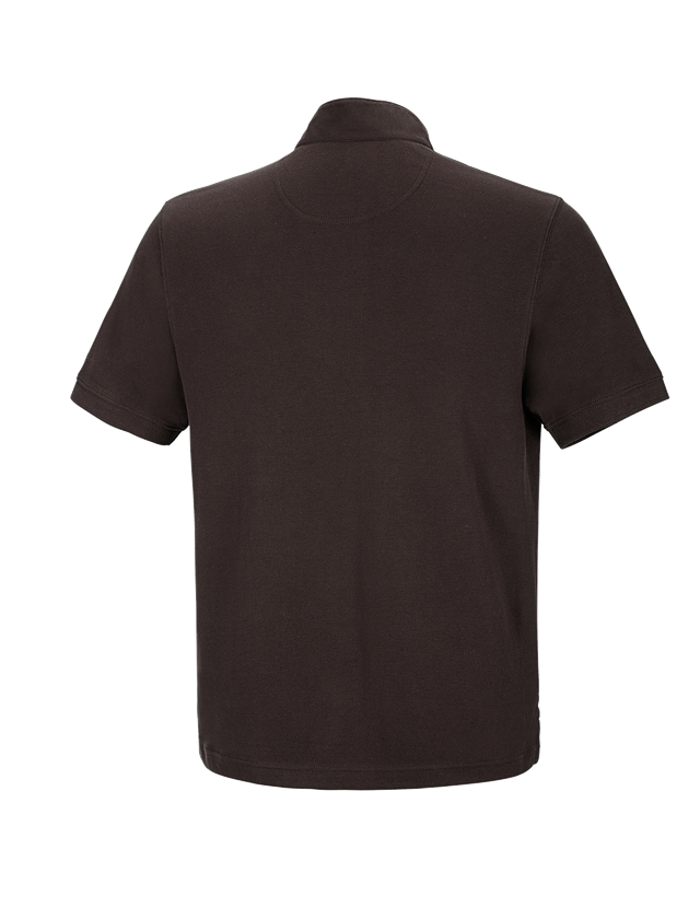 e.s. Polo-Shirt cotton Mandarin