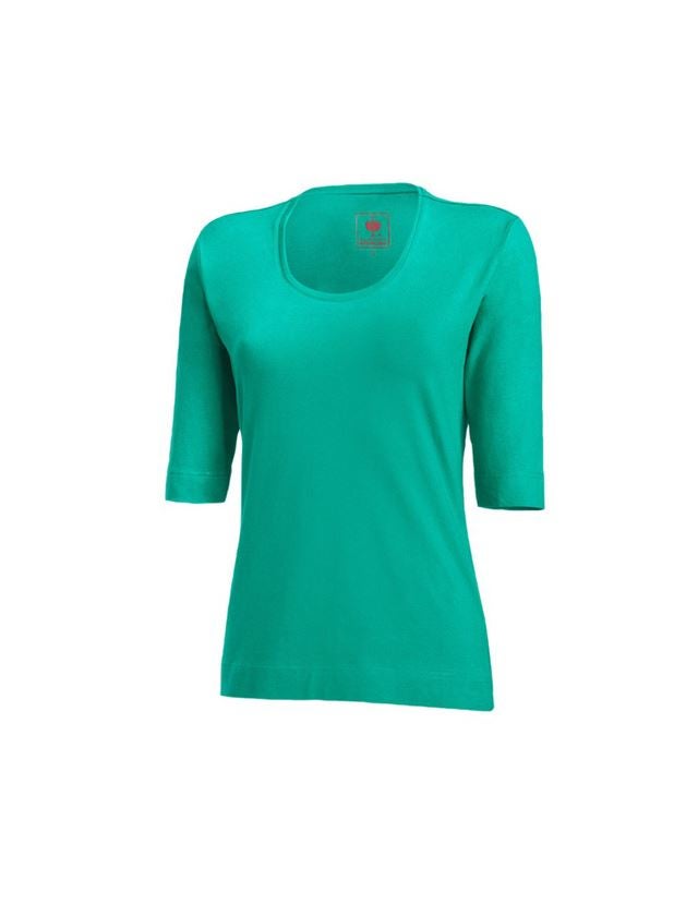 e.s. Shirt 3/4-Arm cotton stretch, Damen
