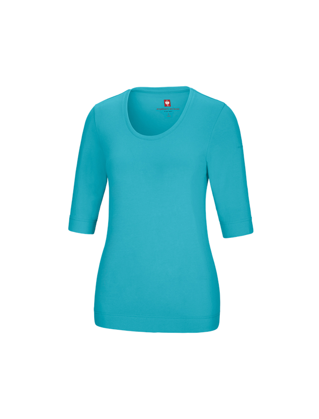 e.s. Shirt 3/4-Arm cotton stretch, Damen