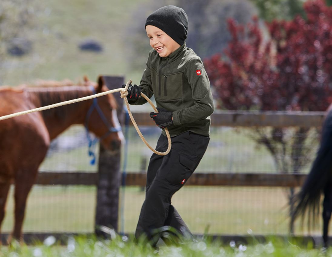 Funktions Cargohose e.s.dynashield solid,Kinder