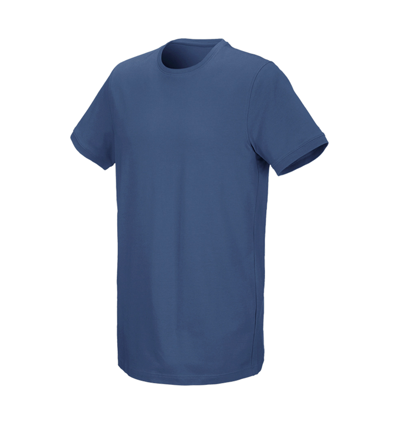 e.s. T-Shirt cotton stretch, long fit
