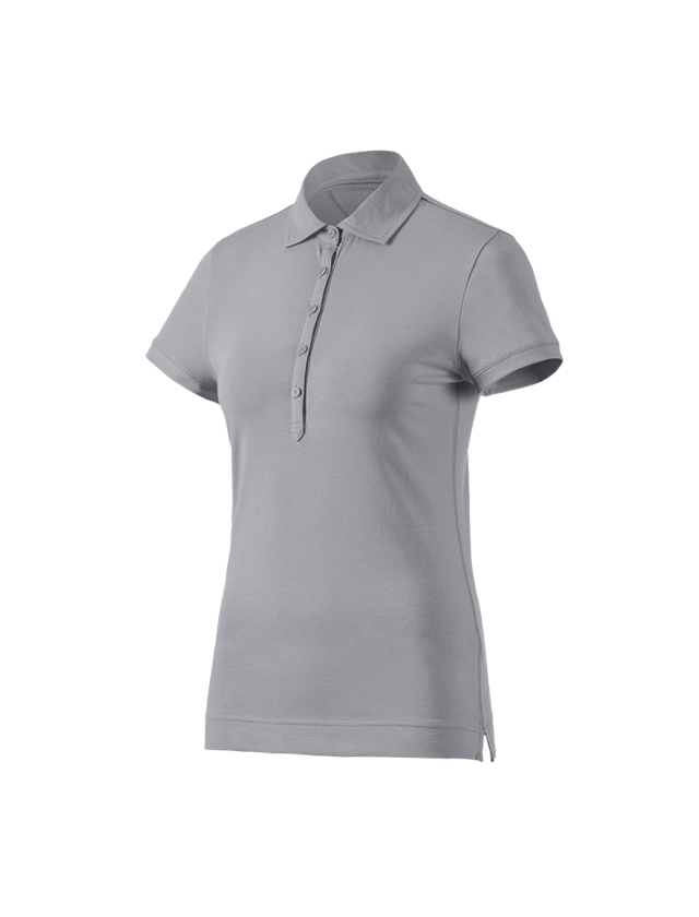 e.s. Polo-Shirt cotton stretch, Damen