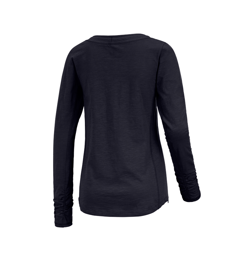 e.s. Longsleeve cotton slub, Damen