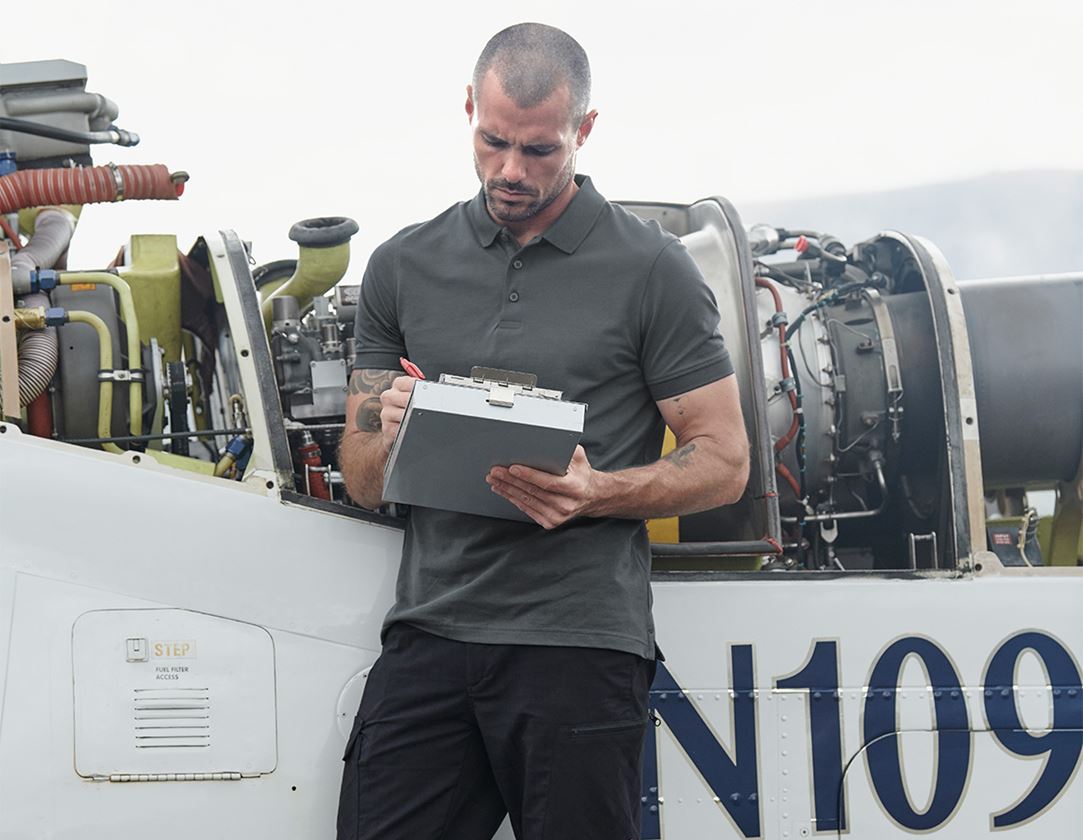 e.s. Polo-Shirt cotton Deluxe