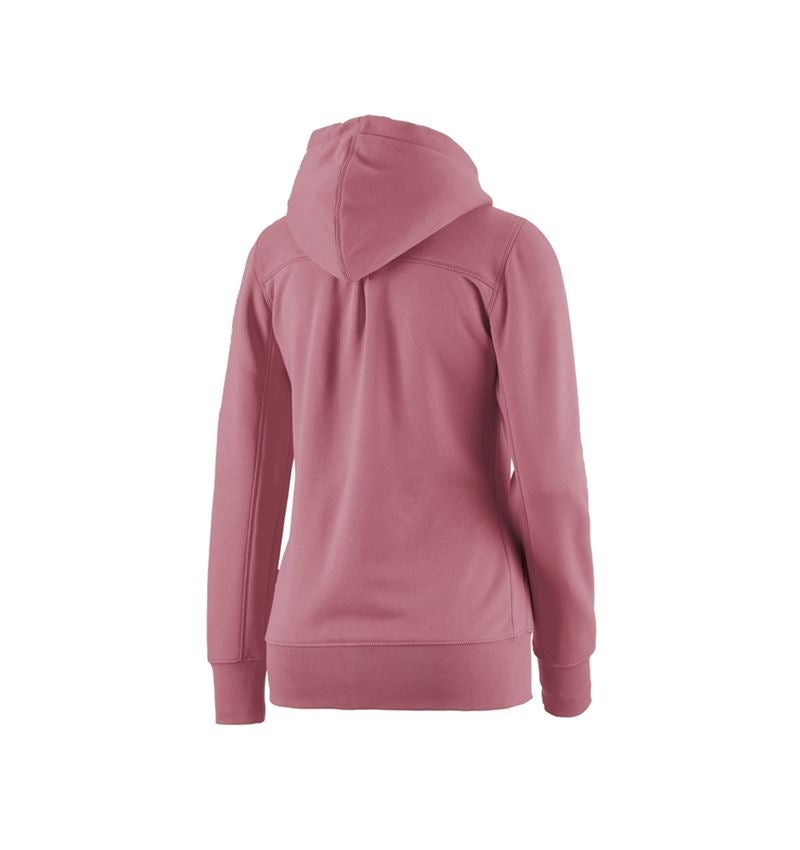 e.s. Hoody-Sweatjacke poly cotton, Damen