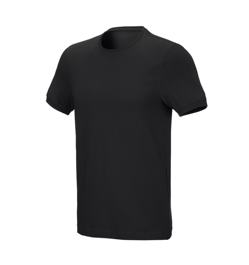 e.s. T-Shirt cotton stretch, slim fit