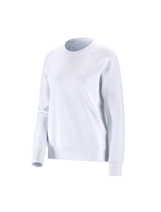 e.s. Sweatshirt cotton stretch, Damen
