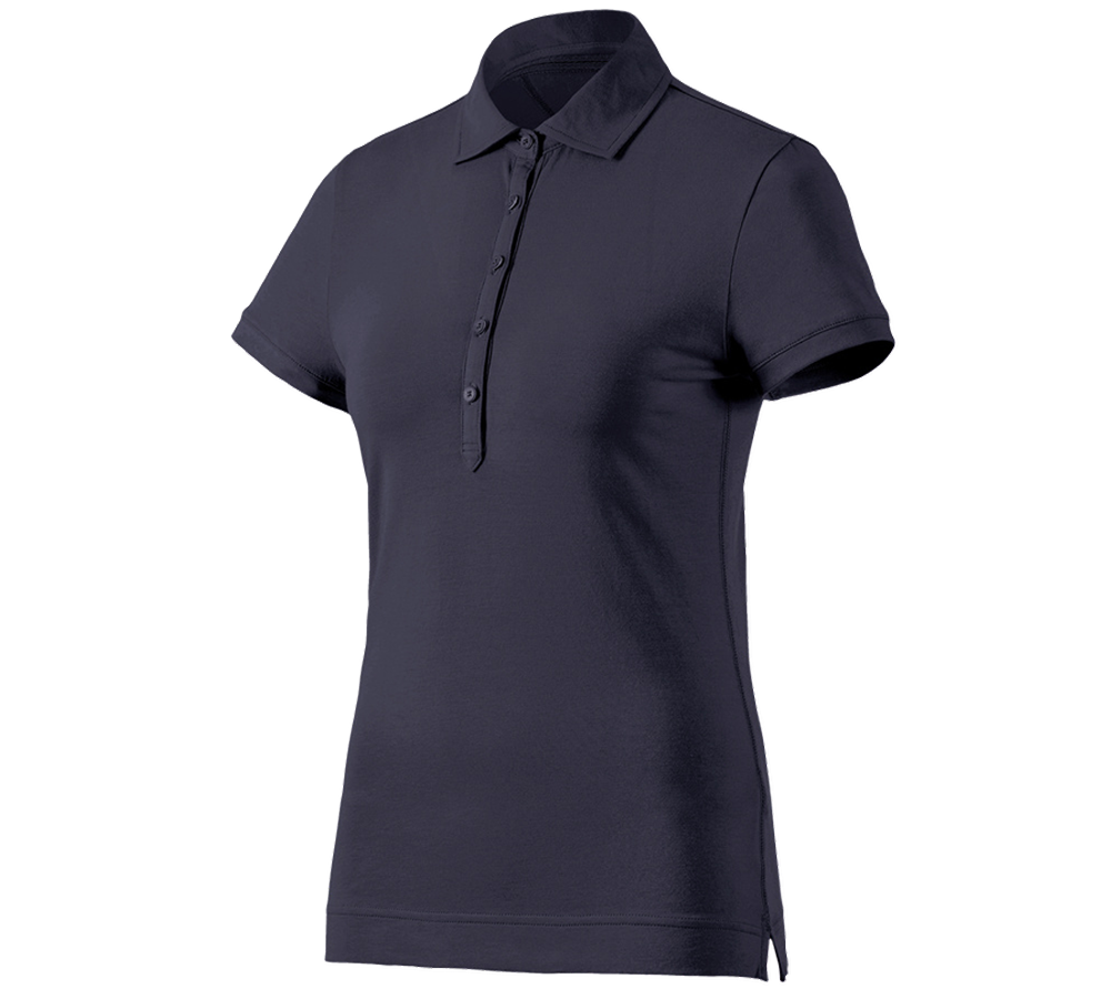 e.s. Polo-Shirt cotton stretch, Damen