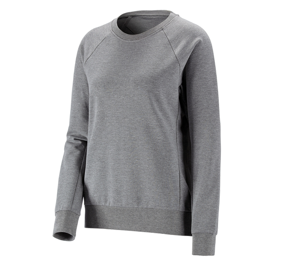 e.s. Sweatshirt cotton stretch, Damen