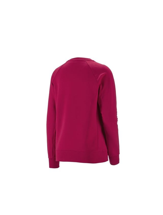 e.s. Sweatshirt cotton stretch, Damen