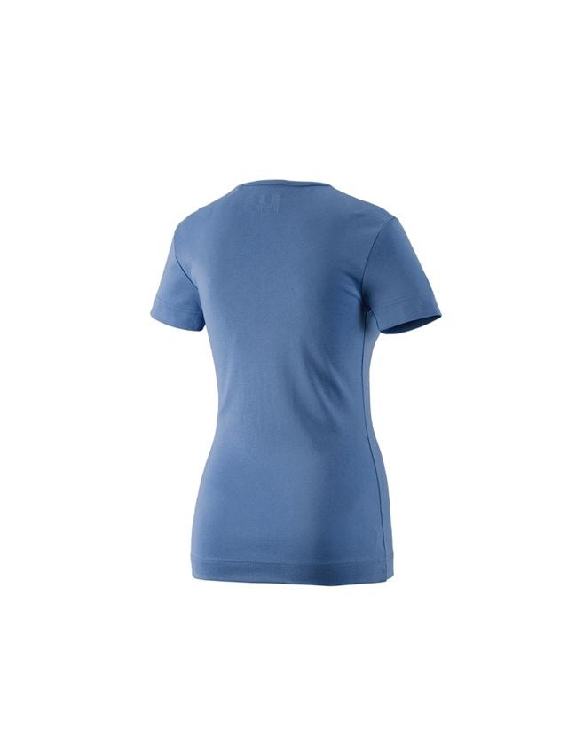 e.s. T-Shirt cotton V-Neck, Damen