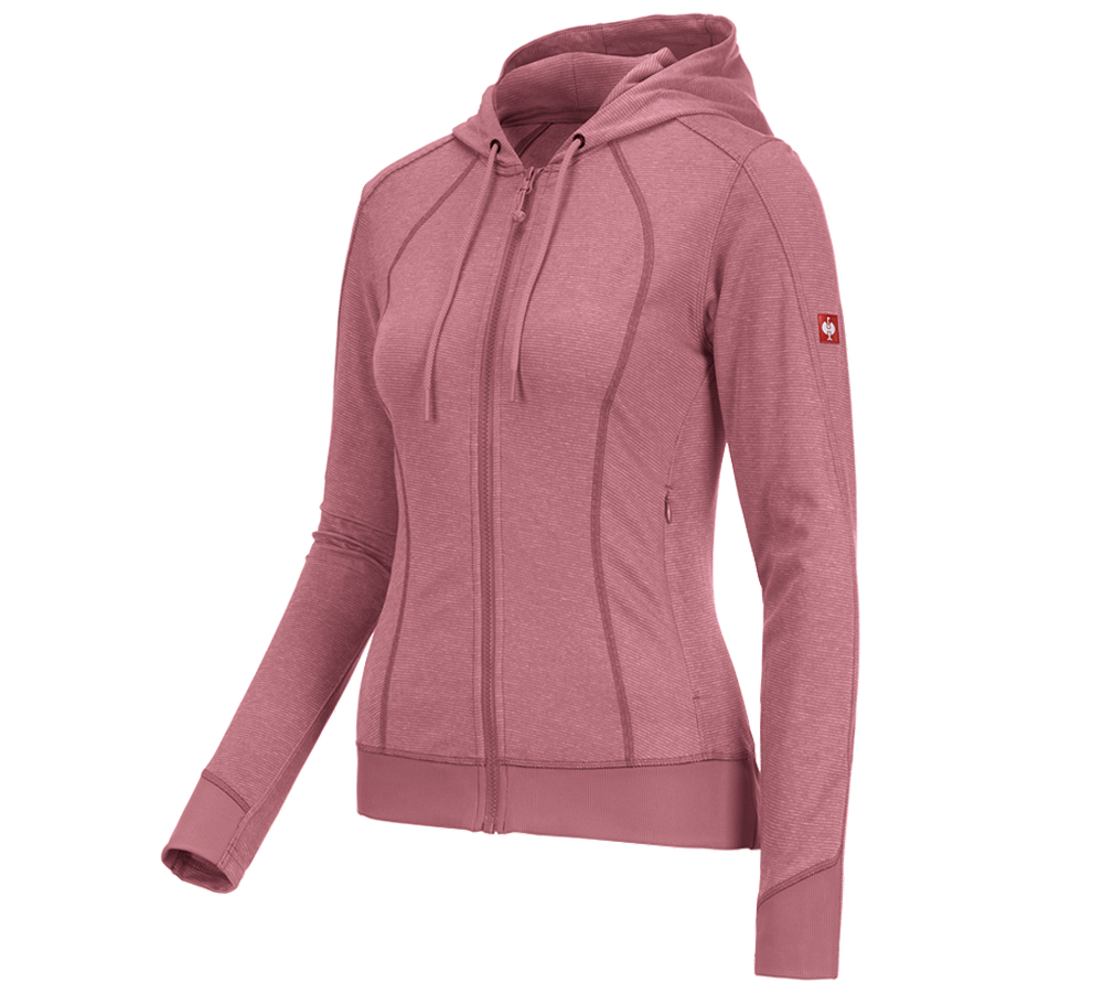 e.s. Funktions Kapuzenjacke stripe, Damen