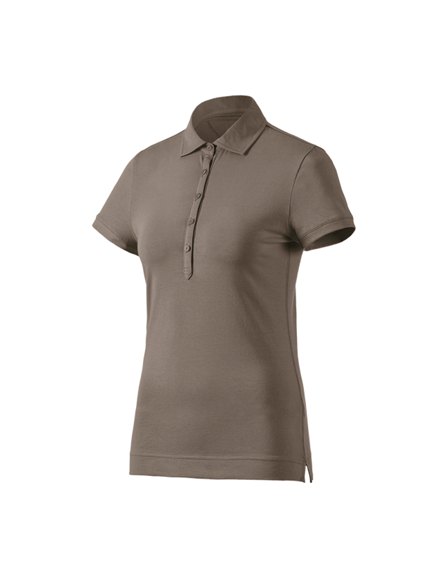 e.s. Polo-Shirt cotton stretch, Damen