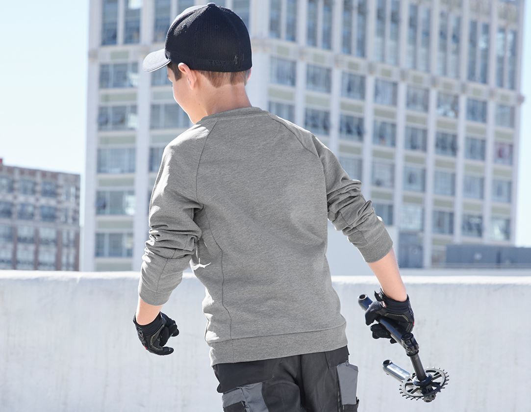 e.s. Sweatshirt cotton stretch, Kinder