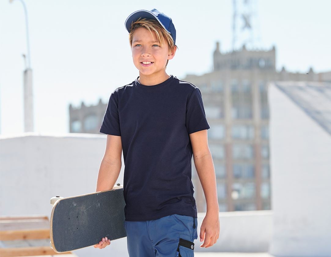 e.s. T-Shirt cotton stretch, Kinder