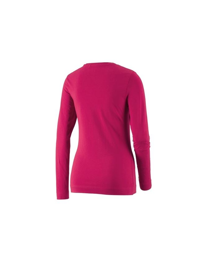 e.s. Longsleeve cotton stretch, Damen