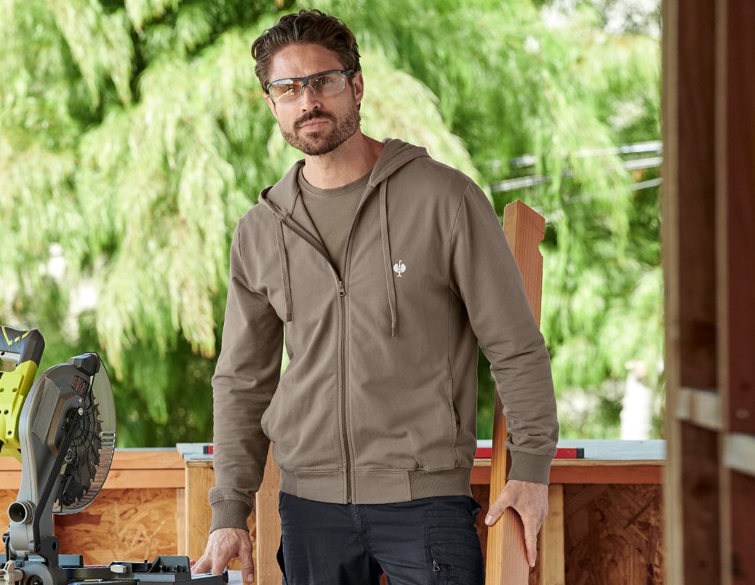 Kapuzensweatjacke e.s.motion ten