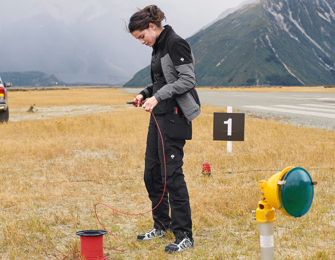 Hybrid Fleecejacke e.s.concrete, Damen