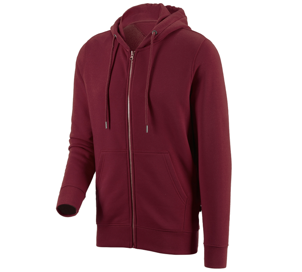 e.s. Hoody-Sweatjacke poly cotton