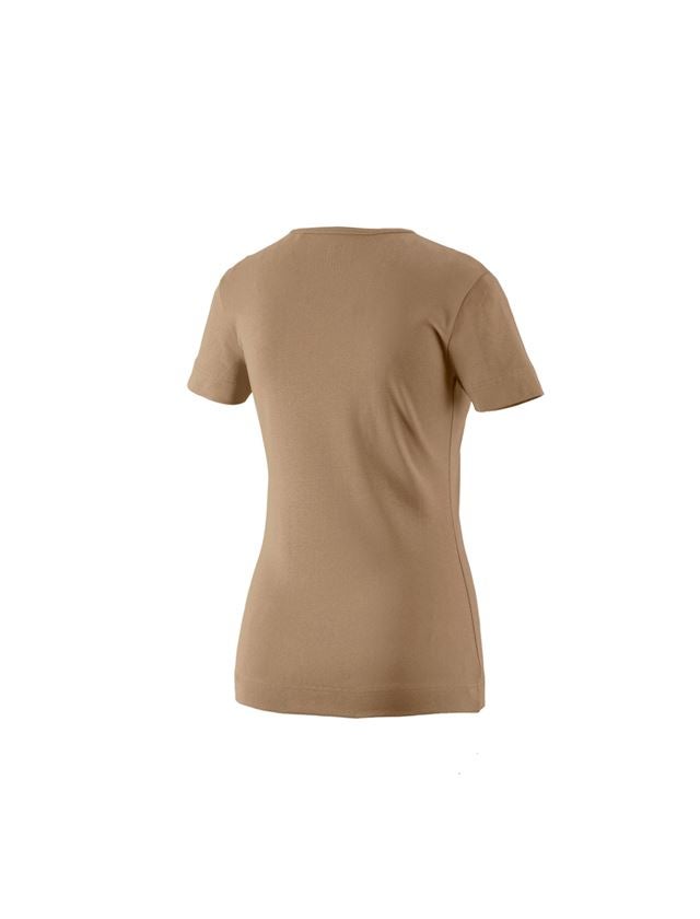 e.s. T-Shirt cotton V-Neck, Damen