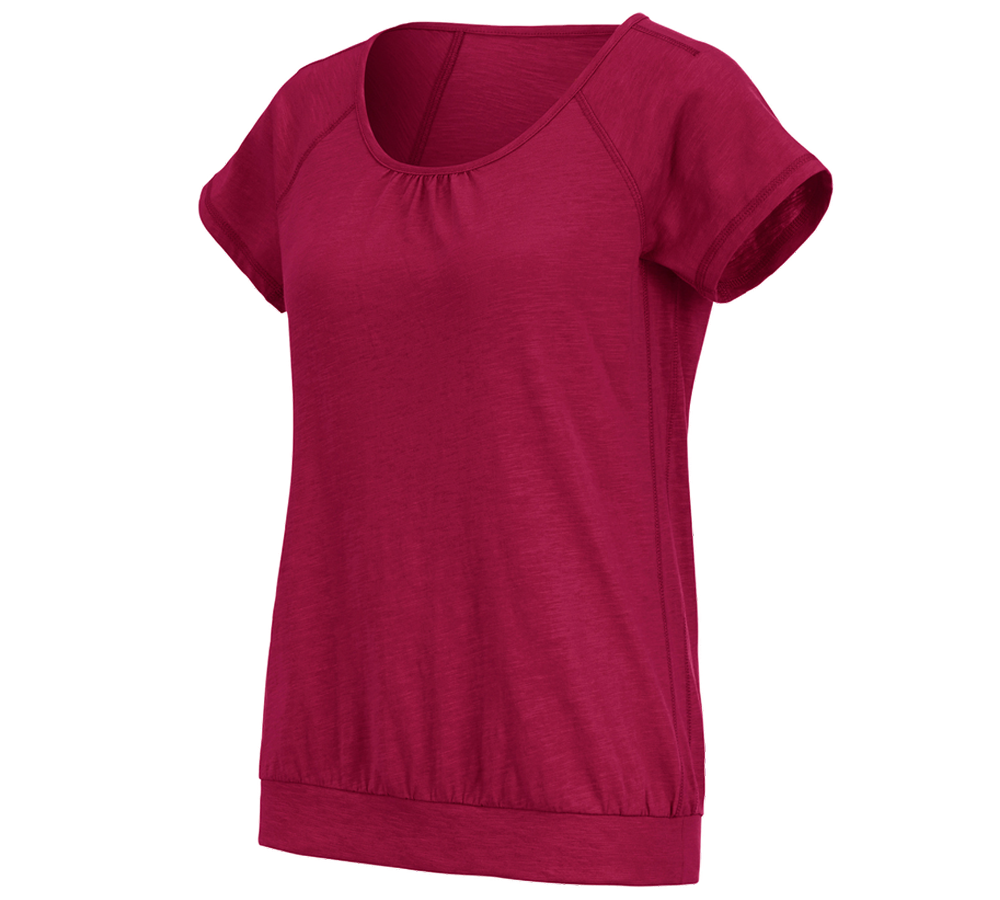 e.s. T-Shirt cotton slub, Damen