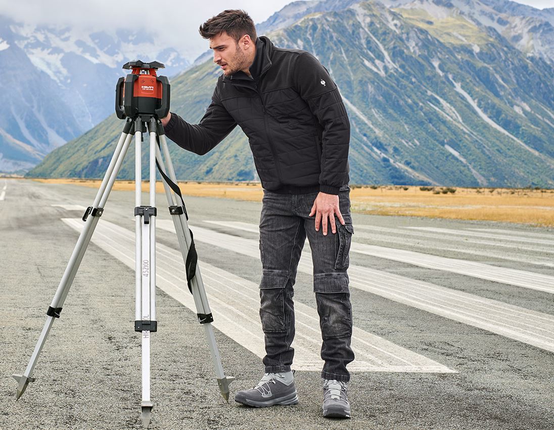 Hybrid Fleecejacke e.s.concrete